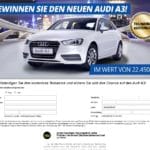 Audi A3 Verlosung